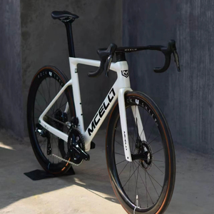 Bicicleta de Carretera Aero de Fibra de Carbono con <span class=keywords><strong>Dura</strong></span>-<span class=keywords><strong>Ace</strong></span> Di2 R9200, Bicicleta de Carreras Ultraligera de 7.2 kg para Competición Profesional, Pedal Ordinario - Product Image 1