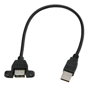 สายต่อ USB 3.0 แบบติดตั้งบนแผง ชนิด USB 3.0 Type A ตัวผู้ ไปยัง Type A ตัวเมีย แบบติดตั้งบนแผงพร้อมสกรู - Product Image 4
