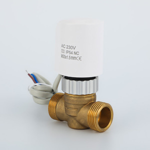 Válvula de Control Termostática de Latón Resistente a la Corrosión DN15/DN20/DN25 con Rosca Interna, Válvula de Calefacción por Suelo Radiante Unidireccional Duradera - Product Image 3