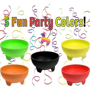 ถ้วยซอสพลาสติกปลอดสาร BPA สำหรับไมโครเวฟและช่องแช่แข็ง ชามซัลซ่า ชิปโปเต้ เม็กซิโก ชิป กวาคามอล จานเสิร์ฟ งานปาร์ตี้ อาหารเกาหลี - Product Image 1