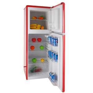 Réfrigérateur BCD-138V à double porte et rétro, 2 portes, congélateur supérieur, dégivrage automatique - Product Image 2