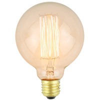 Ampoule décorative pour la maison en gros de Chine, ampoule Edison rétro, lampe vintage E27, ampoule à incandescence 25W/40W/60W, ampoule à filament Edison G95