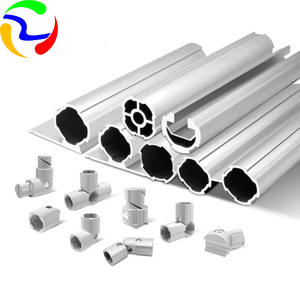 Étagère de rangement carrée en aluminium Eida Lean Pipe Karakuri <span class=keywords><strong>Kaizen</strong></span> <span class=keywords><strong>Line</strong></span>, matériau zingué résistant à la corrosion, garantie 3 ans - Product Image 5