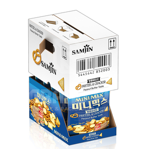 Caja de Exhibición de Cartón Corrugado Plegable Reciclable con Diseño Personalizado, Relieve y Recubrimiento UV para Galletas, Papas Fritas y Productos para Bebés - Product Image 4