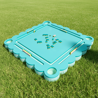 Table de Mahjong Flottante Personnalisée en EVA pour Piscines, Pliable, Imprimée, Étanche, Exclusivement pour le Commerce Électronique Transfrontalier
