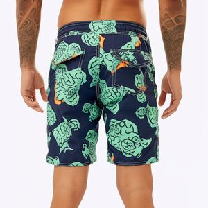 Shorts de Surf para Hombre de Secado Rápido, Poliéster Reciclado, Estampado de Leopardo, Diseño Personalizado, Traje de Baño de 1 Pieza con Logotipo Personalizado - Product Image 3