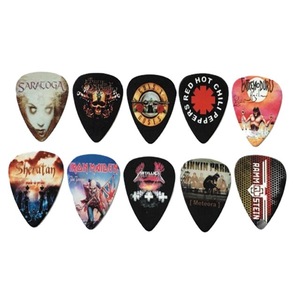 ขายส่งกีตาร์เบสอุปกรณ์เสริมร็อควงแฟชั่นรูปแบบ0.46/0.71/0.96มิลลิเมตรเซลลูลอยด์กีตาร์เลือก - Product Image 3