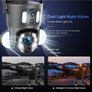 Ubox Dual Lens 4G Solar <b>Security</b> Wireless IP <b>Camera</b> 4K HD WiFi PTZ PIR Detection Human Auto Tracking Network <b>CCTV</b> <b>Camera</b> Outdoor - Product Image 3