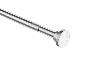 No Drill Modern Bath <strong>Curtain</strong> Rods <strong>Door</strong> Window <strong>Curtain</strong> <strong>Poles</strong> Adjustable Extendable <strong>Curtain</strong> Rod - Product Image 4