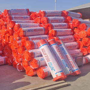 Manta <span class=keywords><strong>de</strong></span> <span class=keywords><strong>Lana</strong></span> <span class=keywords><strong>de</strong></span> Vidrio Ligera con Lámina <span class=keywords><strong>de</strong></span> Aluminio ASTM C1338 Resistente a Hongos R329 140mm para Techos Metálicos - Product Image 4