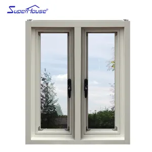 Superhouse Hurricane Proof Impact Window Aluminum Casement Windows