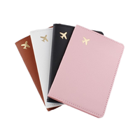Dompet Paspor Kartu Nama Buatan Tangan Harga Pabrik Wanita/Pria Kulit PU Penutup Perjalanan Tempat Kartu Kredit Hadiah Promosi