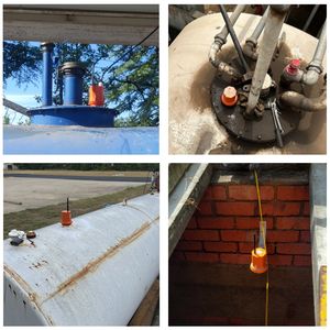 เซ็นเซอร์ตรวจวัดระดับน้ำมันเชื้อเพลิงดีเซลอัลตราโซนิก4G แบบไร้สายกันน้ำระเบิด SDK - Product Image 4