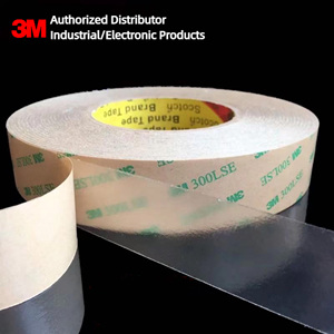 Nastro <span class=keywords><strong>Biadesivo</strong></span> Acrilico Impermeabile Resistente al Calore <span class=keywords><strong>3M</strong></span> 9495LE su Misura OEM <span class=keywords><strong>Rotolo</strong></span> 300LSE - Product Image 1