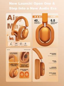 <span class=keywords><strong>Casque</strong></span> audio supra-auriculaire à succès avec batterie 400 mAh, ANC, étanchéité IPX4, chipset JL, sans fil B.T.6.0 – Idéal pour DJ, sport et voyage - Product Image 5
