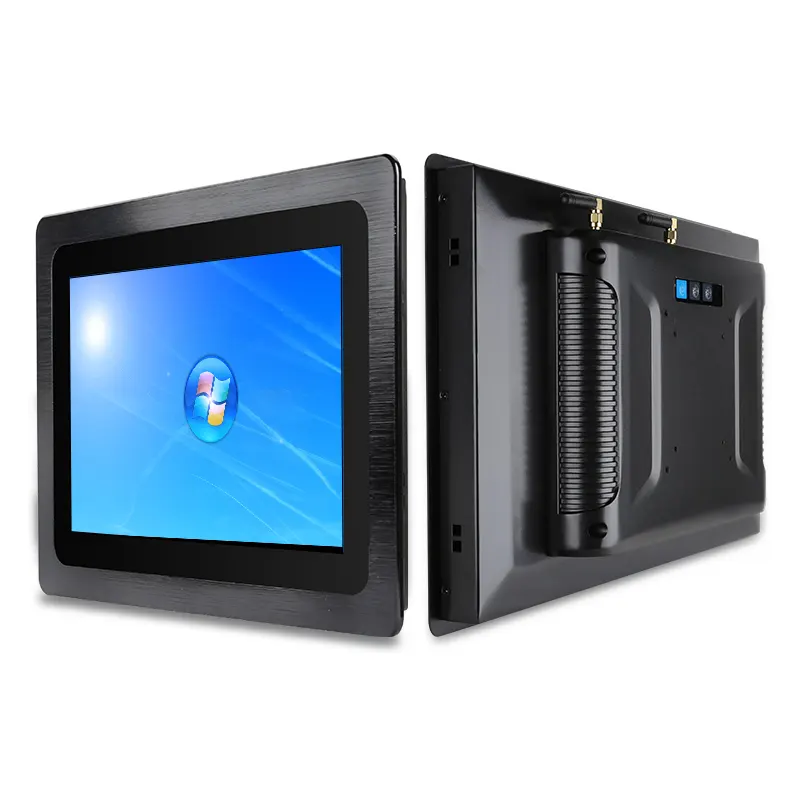 Jawest IP65 15.6 inch Industrial Grade AIO Panel PC Embedded Capacitive Touch Screen Fanless Computer All in one PC