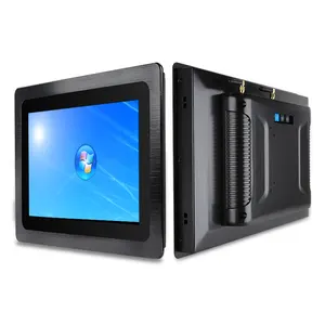 Jawest IP65 15.6 Inch Industrial Grade AIO Panel PC Embedded Capacitive Touch Screen Fanless Computer All In 1 PC