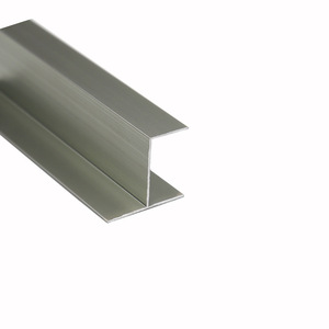 Aluminum Alloy U Shape Strip Black 6000 Series Extruded For Bathroom Partitions And <b>Door</b> Edges - Product Image 4