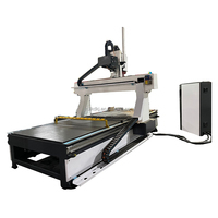 Centre d'usinage 5 axes, machine de fraisage CNC pour le travail du bois, machine-outil pour le traitement de moules haut de gamme