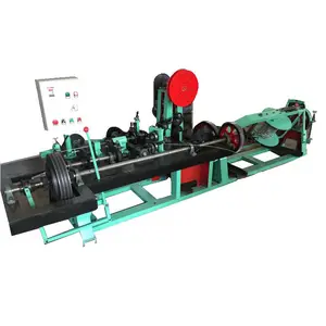 Automatic barbed wire machine stabbing rope machine for making barbed wire