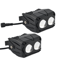 Nouveau phare stroboscopique OEM U10 à commande par interrupteur, projecteurs LED haute luminosité 4x4 pour motos, projecteur laser, feu antibrouillard IP67