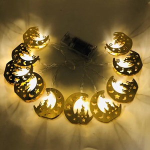 Islamic Crafts 1.65 Meters LED String <b>Lamp</b> 10 <b>Lamps</b> Eid Mubarak Ramadan Decoration Muslim Holiday Supplies - Product Image 3