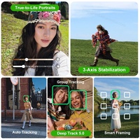 Caméra Vlog Insta360 Luna Pro 2026 pour Voyages, Selfies, Food Tour, Streaming en Direct – En Stock, Vente en Gros