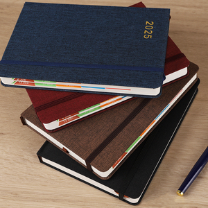 <strong>2025</strong> A5 Daily Weekly Planners Schedule Notebooks 365 Days <strong>Calendar</strong> Journal School Office Supplies Bookbook - Product Image 2