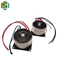 Transformateur toroïdal d'onduleur de puissance 24 0 24 5 ampères 10 ampères 65 0 65 500w Transformateur d'amplificateur audio Transformateur toroïdal