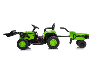<span class=keywords><strong>Tractor</strong></span> Eléctrico para Niños 2026, con Tracción en las 6 Ruedas, Cargador Frontal y Remolque, Motor Dual, Música y Luces, Edades 3-7 - Product Image 6