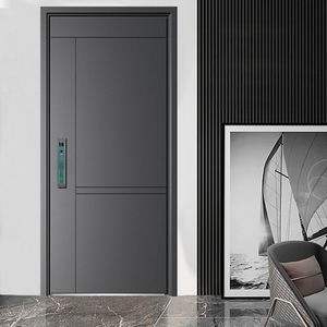 Puertas de acero metálicas de seguridad a prueba de calor Nuevo diseño Precio barato - Product Image 3