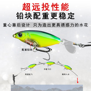 Pencil Lure <b>Floating</b> Topwater Bait For Snakehead And Mandarin <b>Fish</b> 0171 - Product Image 5