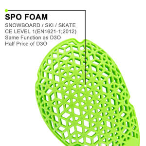 Protector de Espalda, Hombros, Codos y Rodillas YOUNGSON con Certificación CE Nivel 1, Protección Avanzada y Absorción de Impactos SPO Armor Pads - Product Image 1