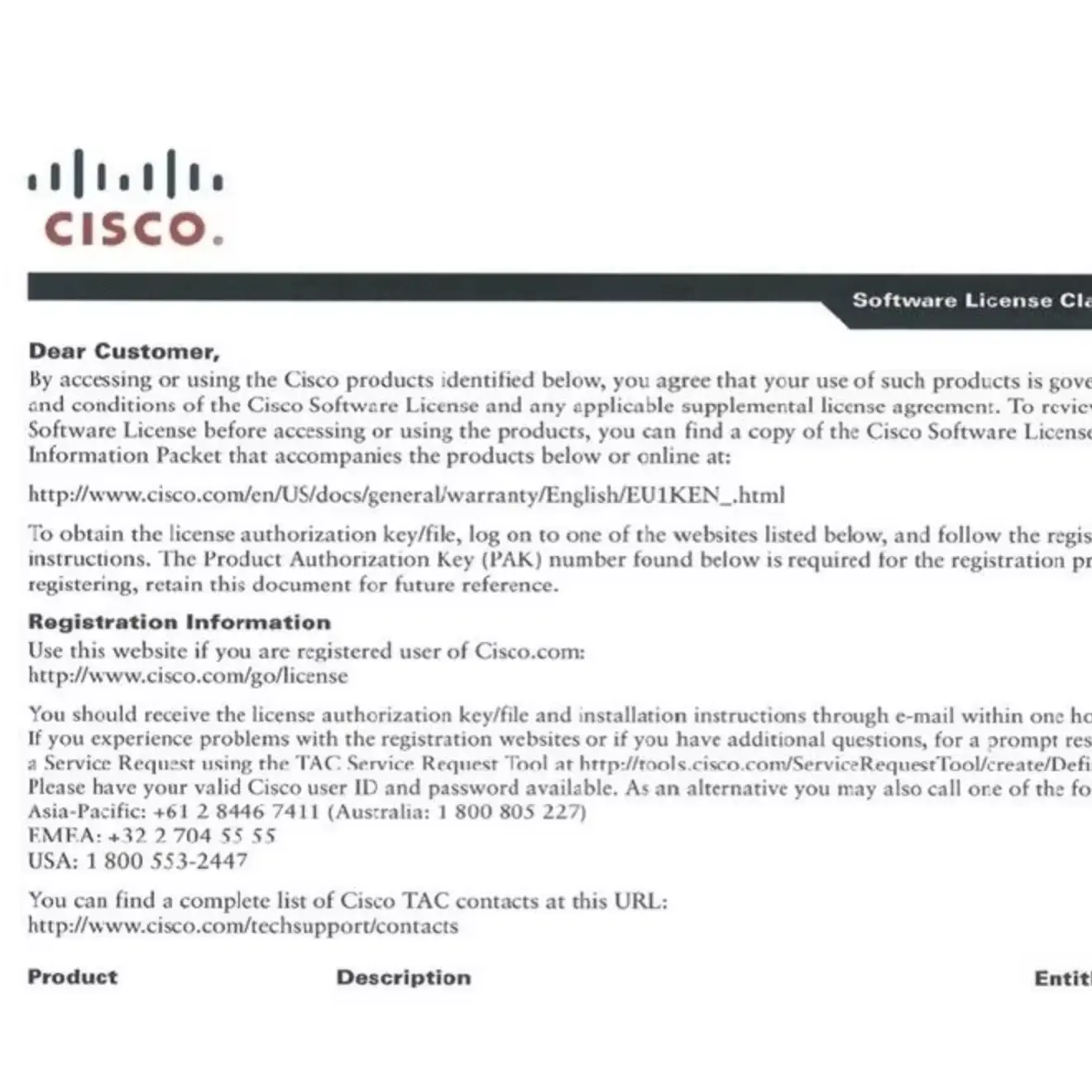 Licence de commutateur Cisco Catalyst 9000 DNA Essential C9500-DNA-E-3Y de licence de 3 ans