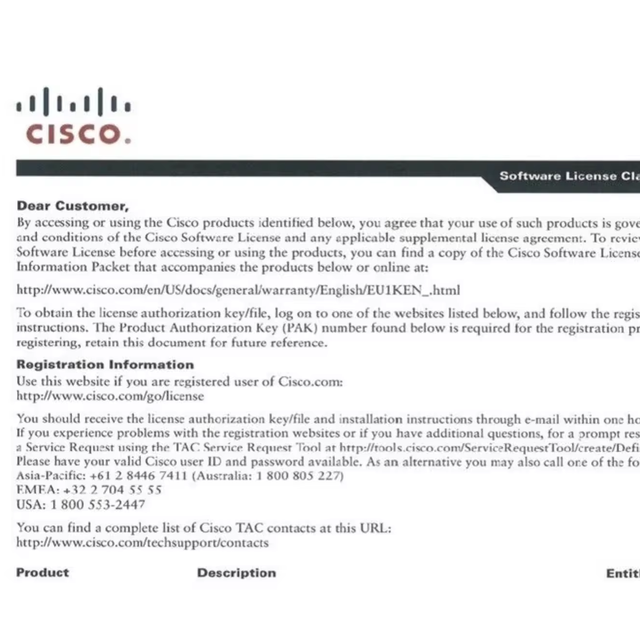 Cisco Catalyst 9000 Switch Licenses DNA Essential 3 Year License C9500-DNA-E-3Y