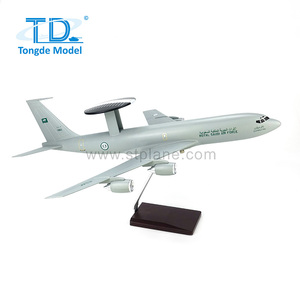 Royal Saudi <strong>air</strong> <strong>Force</strong> AWACS B707 <strong>1</strong>:00 47cm Boeing Model Airplane <strong>air</strong> <strong>Force</strong> Model Fighter Model - Product Image 2