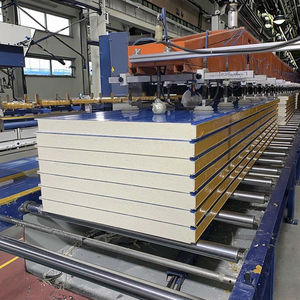 Paneles sándwich de tablero compuesto de poliuretano de diseño moderno para hotel de cámara frigorífica para techo de pared exterior vidrio de madera de roca PIR EPS - Product Image 1