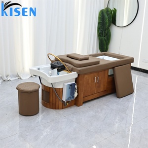 Kisen Hair Wash <b>Bed</b> Shampoo <b>Bed</b> Salon Multifunctional <b>Table</b> Beauty <b>Lash</b> Chair Foot Bath Sink Pedicure Chair Customized Color - Product Image 6