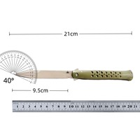 Couteau pliant d'extérieur CN G10 de haute qualité, couteau tactique multi-usage essentiel et tranchant pour le camping