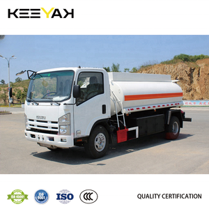 Isuzu nhiên liệu tàu chở dầu xe tải Diesel Turbo động cơ 4000 lít 5000 lít 6000 lít nhà máy giá - Product Image 2