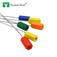 Sello de Seguridad Hexagonal de Plástico YTCS107 de 1.8 mm para Prevenir Manipulaciones en Contenedores