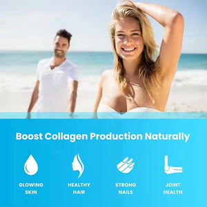 OEM Etiqueta Privada suplementos alimenticios vegano colágeno vitamina C blanqueamiento de la piel L-glutatión gomitas con precio al por mayor - Product Image 5