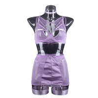 Ensemble de jupe SM 2023, nouvelle collection, jupes pour femmes, dentelle transparente, soutien-gorge sexy, lingerie sexy, ensembles de soutien-gorge et culottes