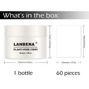 <span class=keywords><strong>Lanbena</strong></span> ครีมกำจัดสิวหัวดำและหัวขาว,หน้ากากว่านหางจระเข้<span class=keywords><strong>ลอก</strong></span>ออกได้ล้ำลึกแผ่นกำจัดสิวตุ่ม<span class=keywords><strong>สิว</strong></span> - Product Image 2