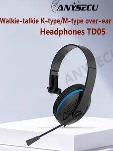 หูฟังแบบข้างเดียว TD05 สำหรับวิทยุสื่อสาร Baofeng UV5R/UV82/K5/K6, หูฟังแบบครอบหูขนาดใหญ่ K-Headset L813 - Product Image 4