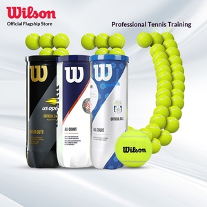 Paquete <span class=keywords><strong>de</strong></span> 3 Pelotas <span class=keywords><strong>de</strong></span> <span class=keywords><strong>Tenis</strong></span> Profesionales para Entrenamiento <span class=keywords><strong>de</strong></span> Principiantes, Shanghai Masters Roland Garros US Open, para Canchas <span class=keywords><strong>de</strong></span> Arcilla - Product Image 2