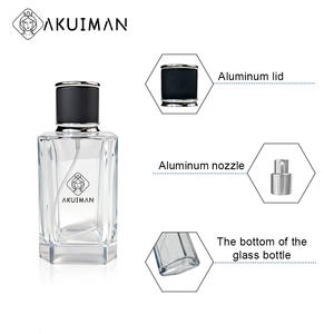 Flacons de parfum ronds en verre de luxe 30 ml 50 ml - Product Image 2