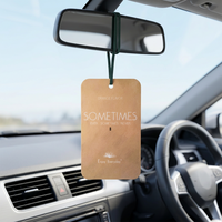 Échantillon Gratuit – Cartes Désodorisantes Suspendues en Papier de 2 mm à Longue Durée, Impression Personnalisée pour Voiture