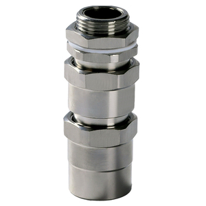 BDM M20 M25 M32 M40 สายเคเบิลโลหะต่อมสแตนเลส IP66 ซีลคงที่ Connector กันน้ําป้องกันการระเบิดสายต่อม - Product Image 1