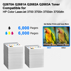 <span class=keywords><strong>Cartouche</strong></span> de toner compatible IBEST <span class=keywords><strong>HP</strong></span> 311A Q2670A Q2681A Q2682A Q2683A compatible avec <span class=keywords><strong>HP</strong></span> Color LaserJet <span class=keywords><strong>3700</strong></span> 3700n 3700dn 3700dtn - Product Image 2